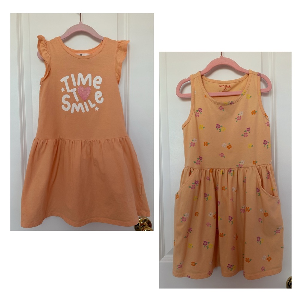 Bundle Girls Dresses Set of two size 6-7